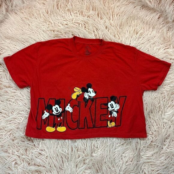 Women’s 3XL Mickey Crop Top - Picture 1 of 4